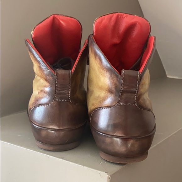 Bricklane Hamd Painted Shoes - Picture 4 of 7